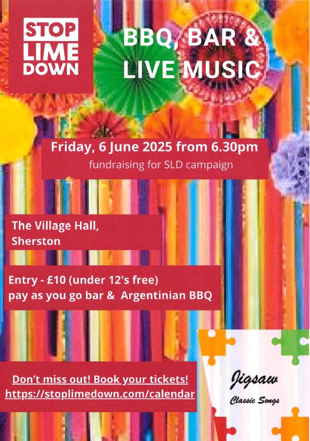 Stop Lime Down - BBQ, Bar & Live Music - Fundraising for SLD